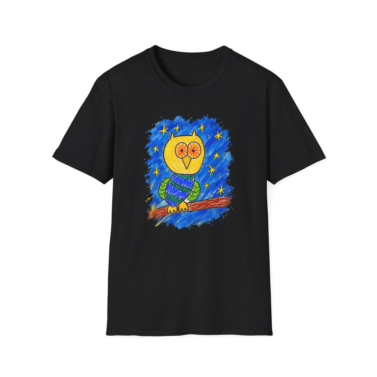 Groggy Owl | Adult Unisex T-Shirt
