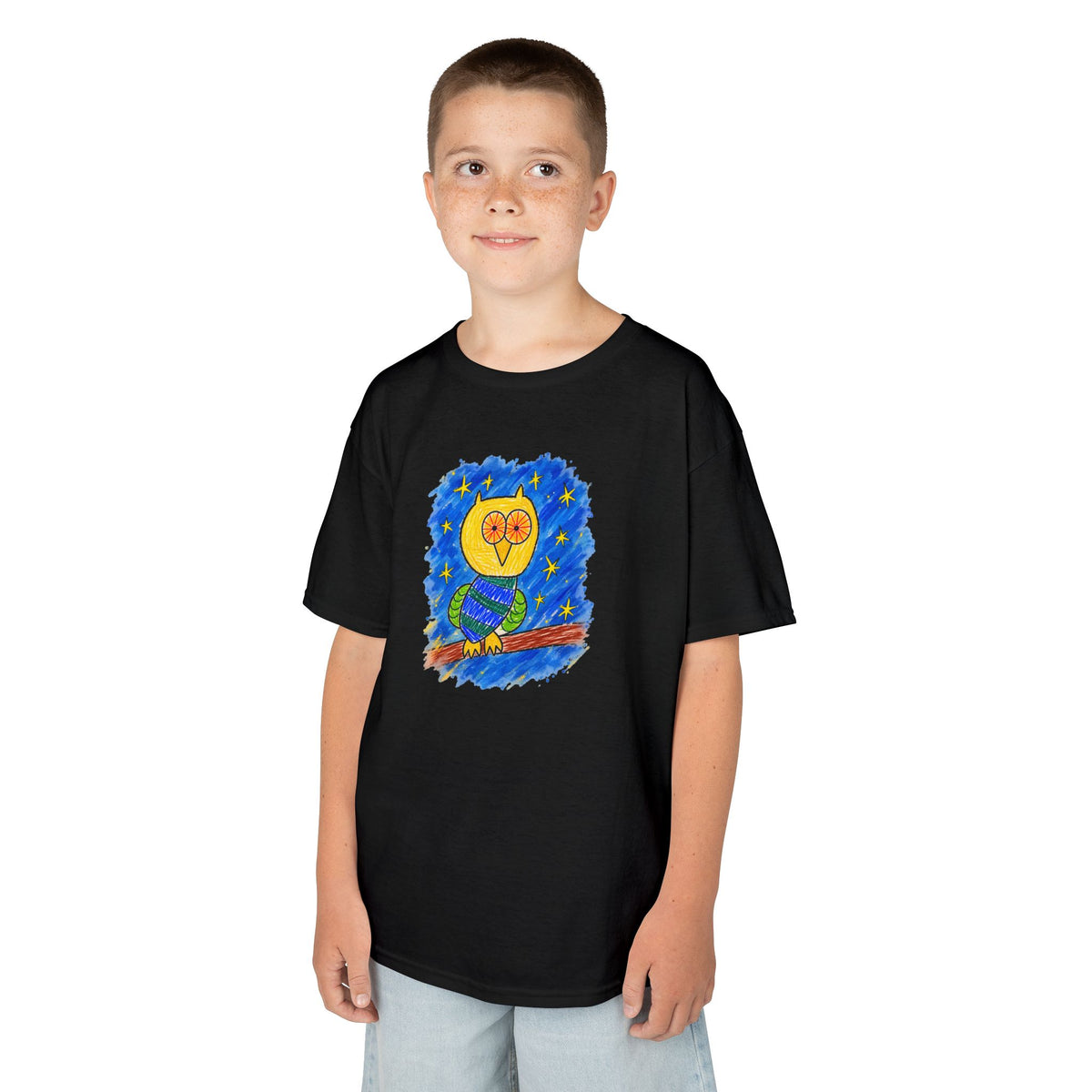 Groggy Owl Kid's Unisex T-Shirt
