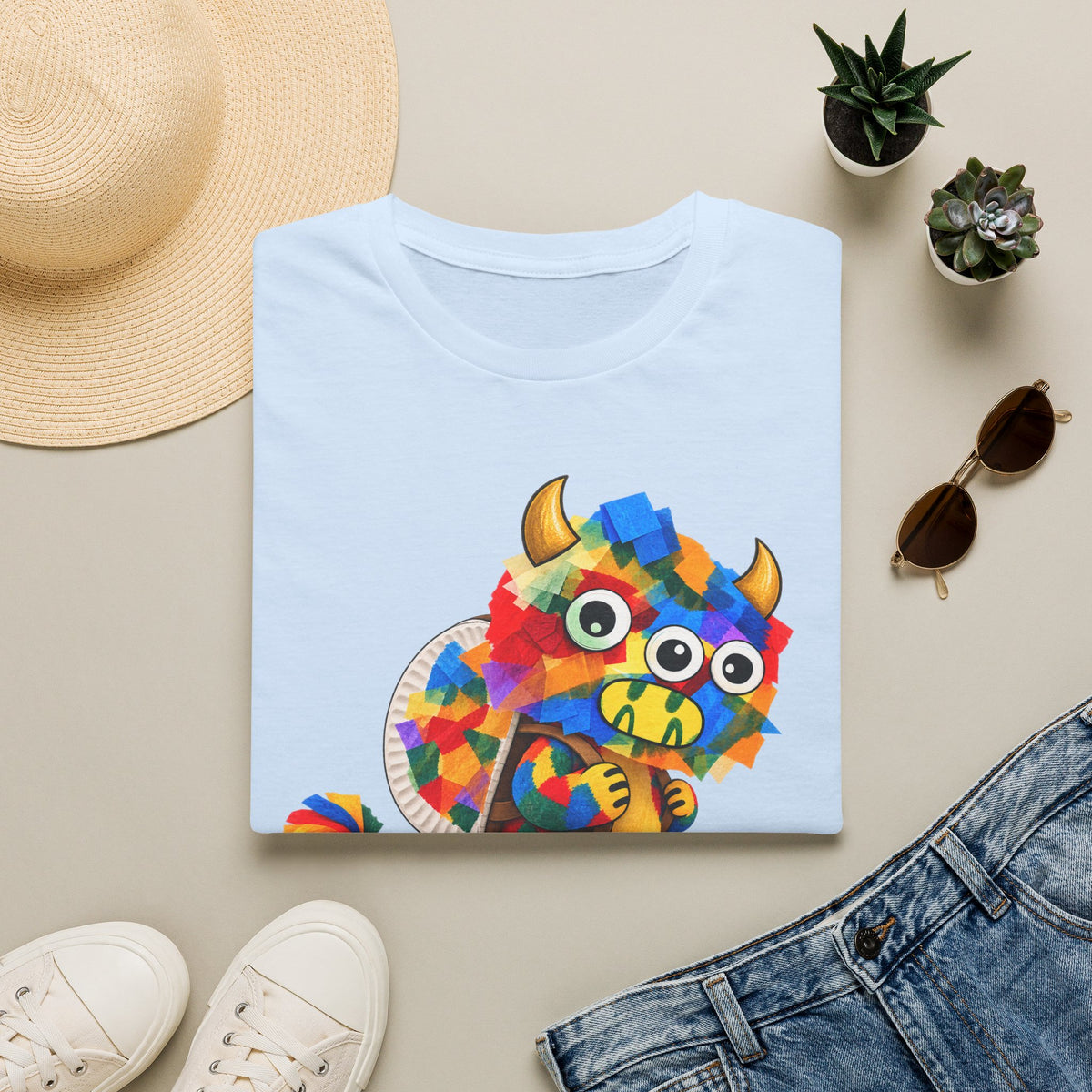Trilo the Mosaic-Mane Lion | Adult Unisex T-Shirt