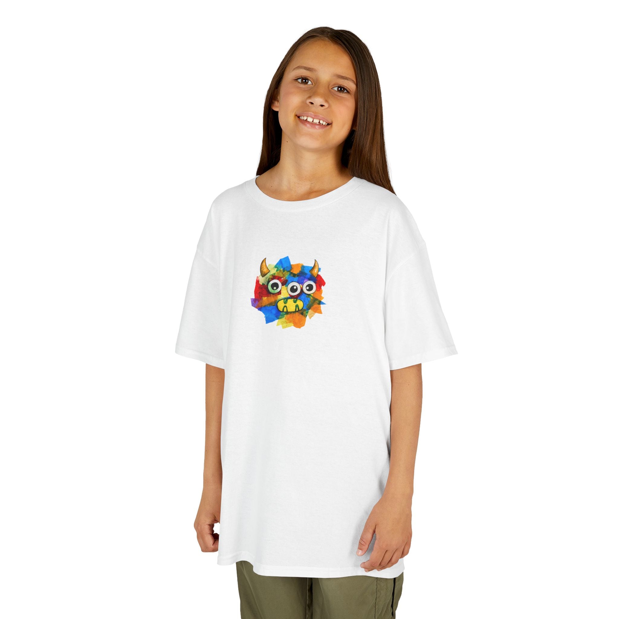 Trilo the Mosaic-Mane Lion Kid's Unisex T-Shirt