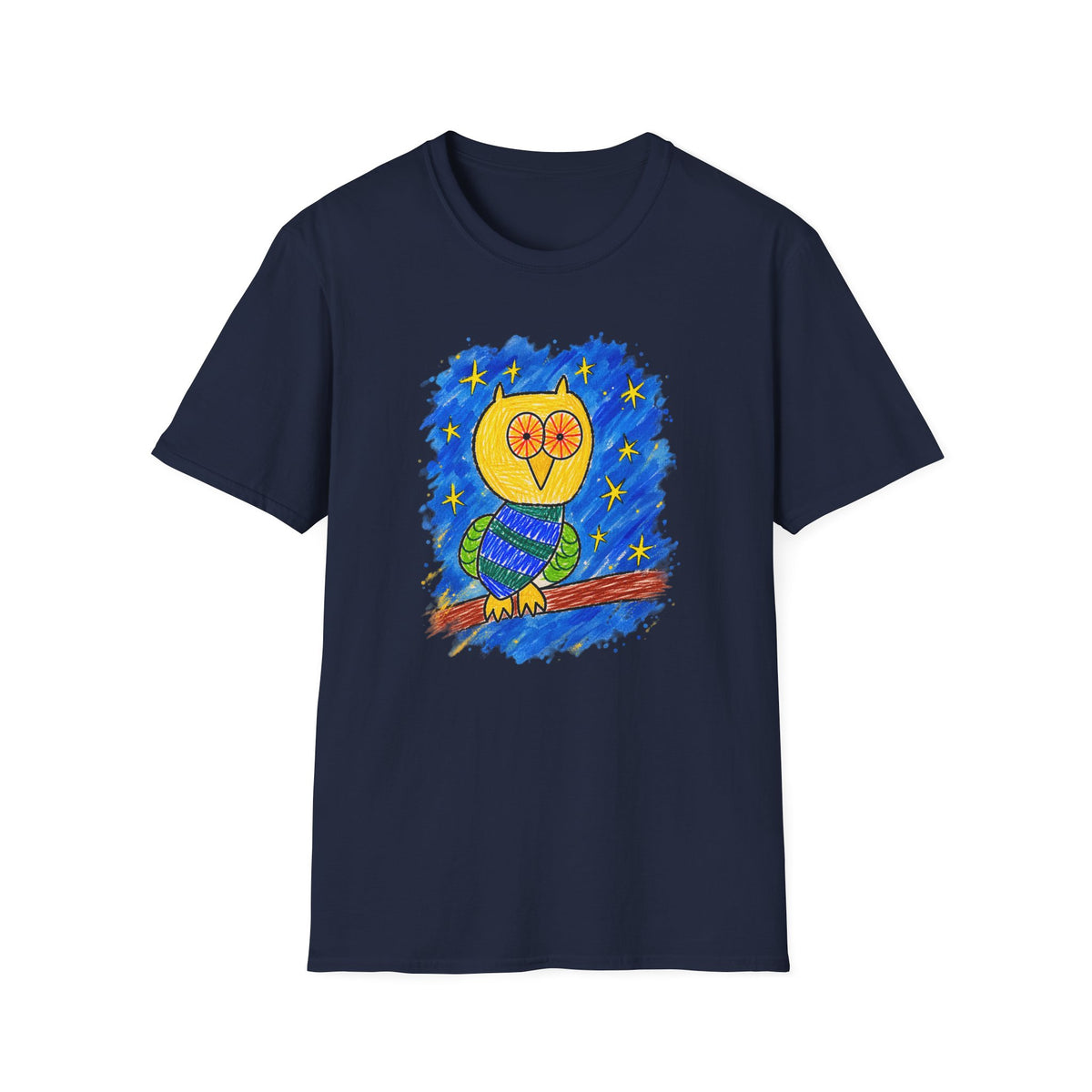Groggy Owl | Adult Unisex T-Shirt