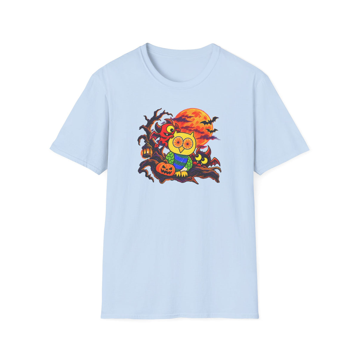 Groggy Owl — Mischief After Dark | Adult Unisex T-Shirt