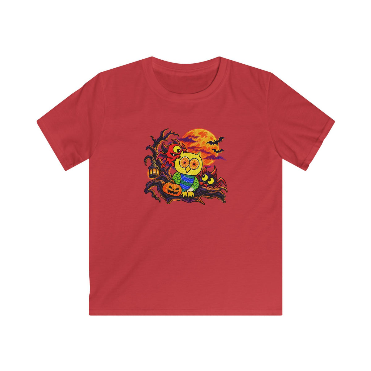 Groggy Owl — Mischief After Dark | Kids Unisex T-Shirt