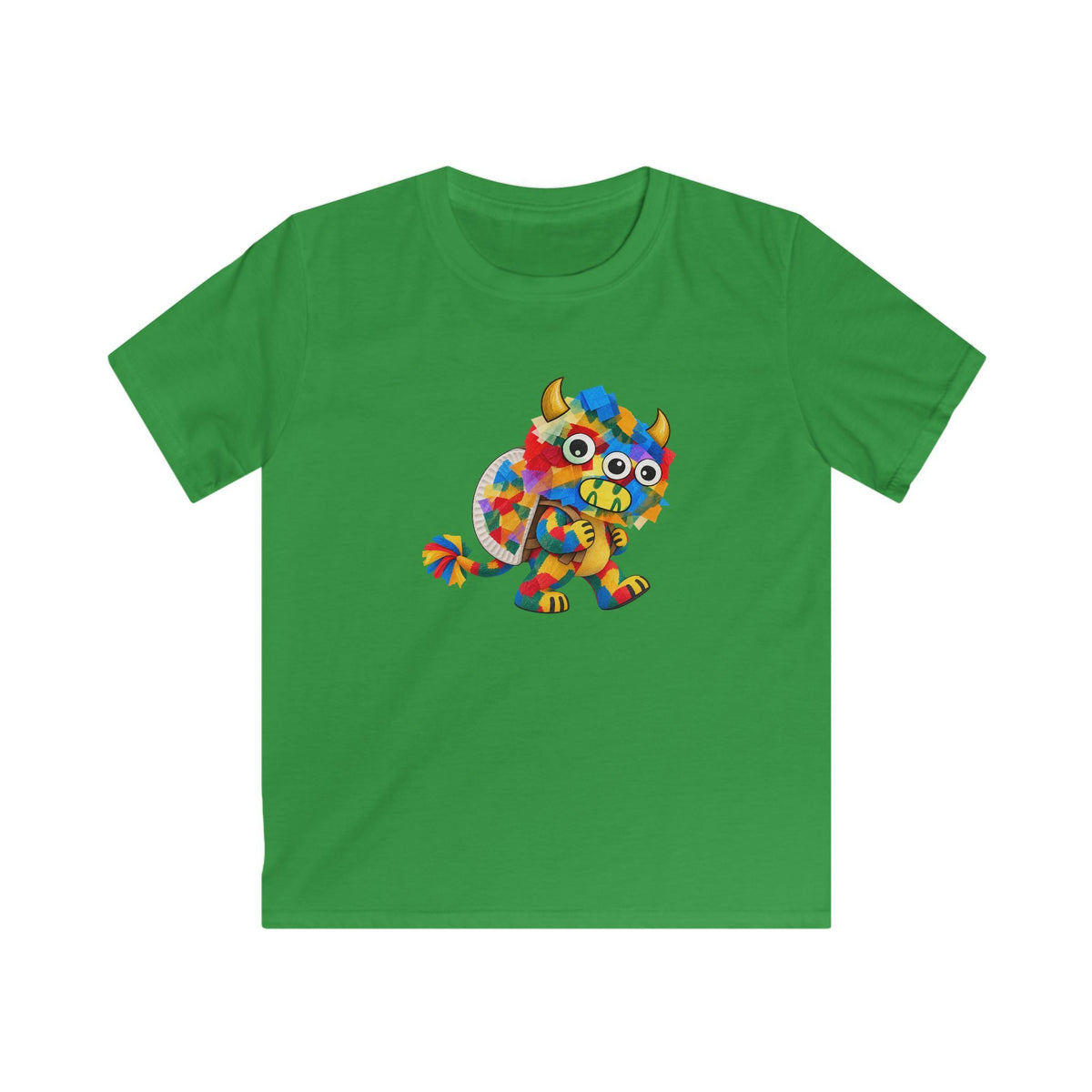 Trilo the Mosaic-Mane Lion | Kids Unisex T-Shirt