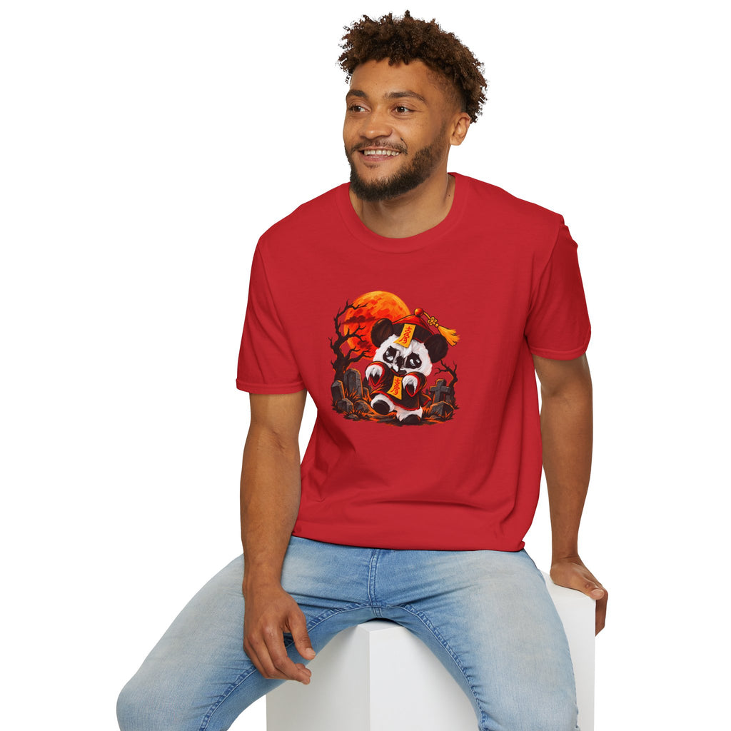 Momo the Doodle Panda — Midnight Mischief | Adult Unisex T-Shirt
