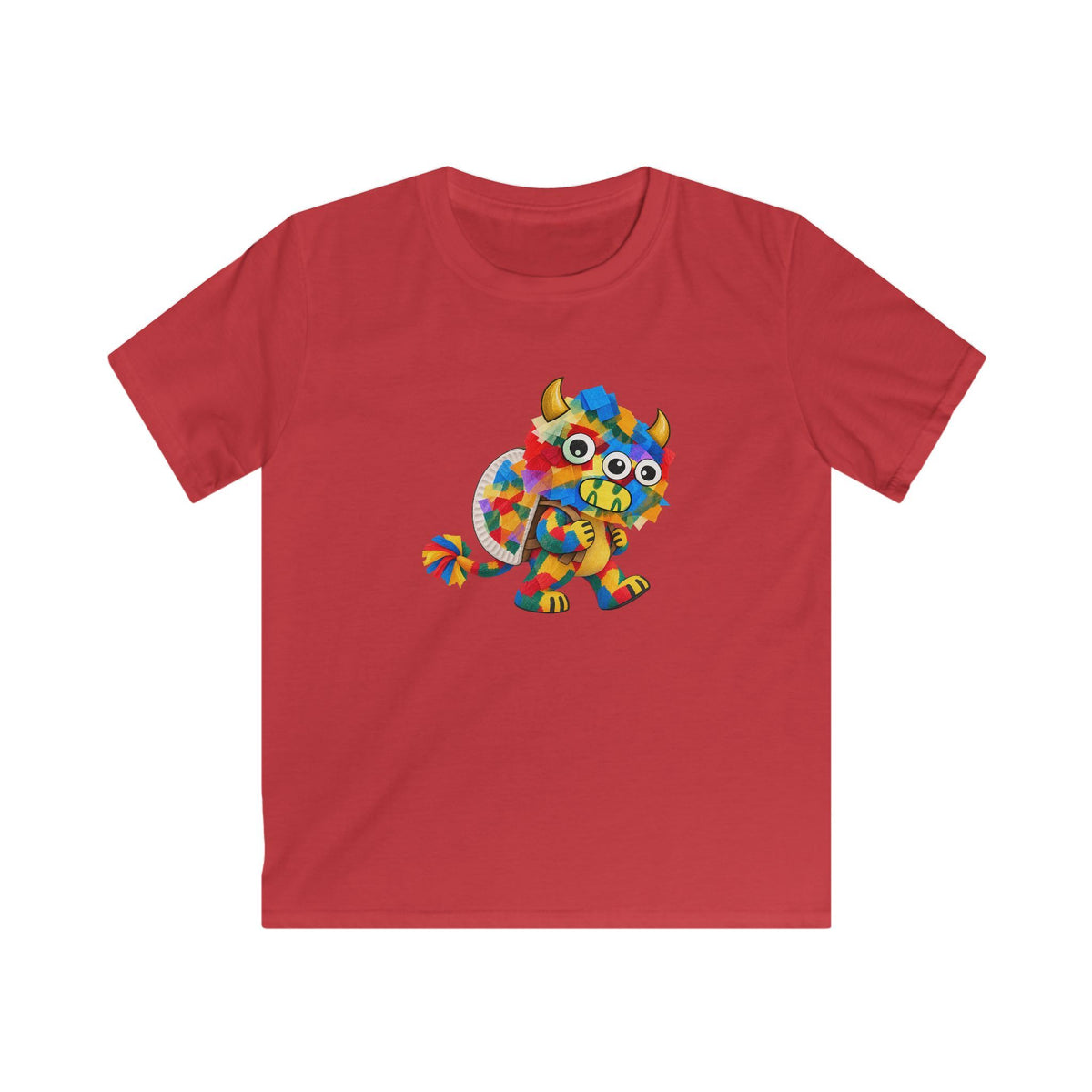 Trilo the Mosaic-Mane Lion | Kids Unisex T-Shirt