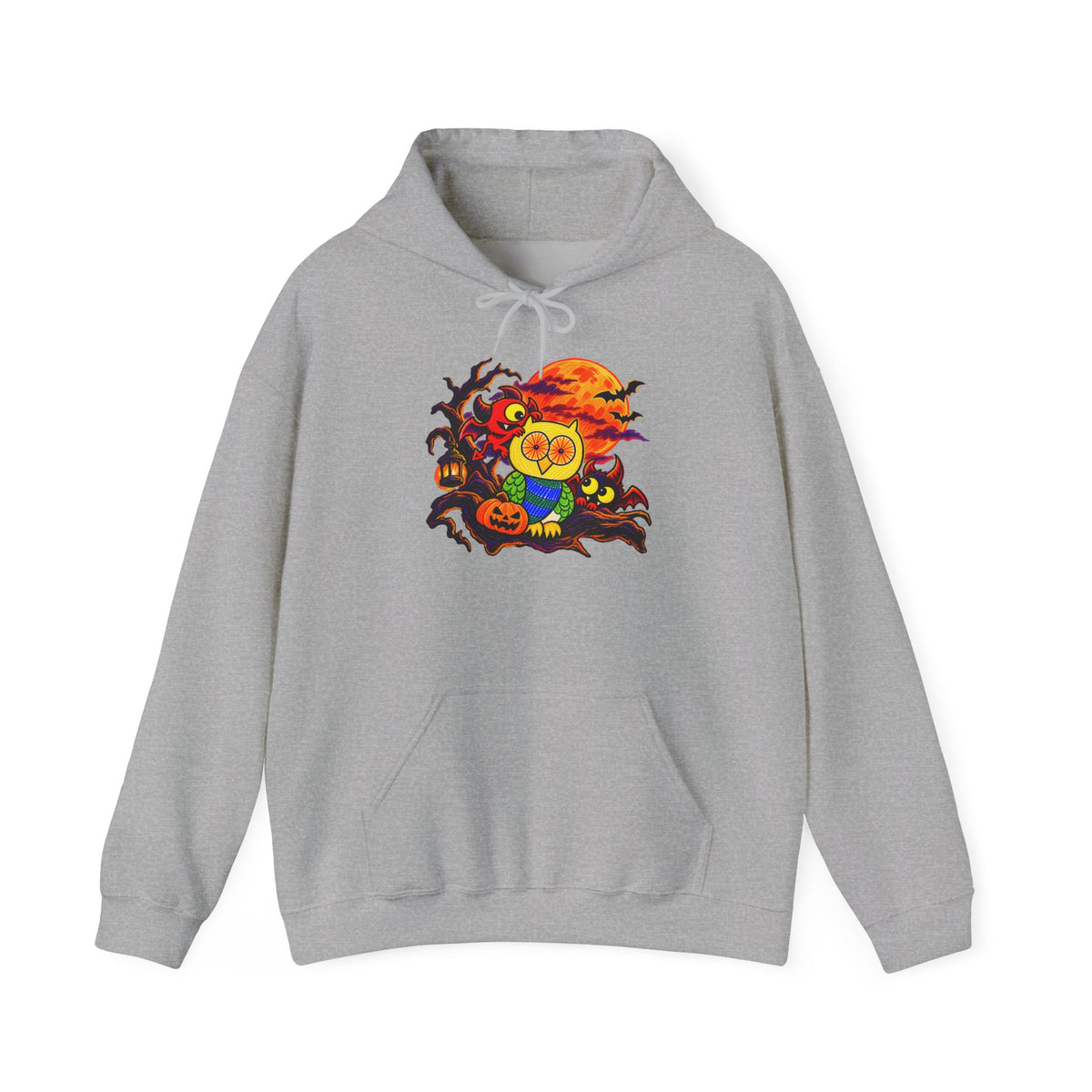 Groggy Owl - Mischief After Dark | Adult Unisex Hoodie