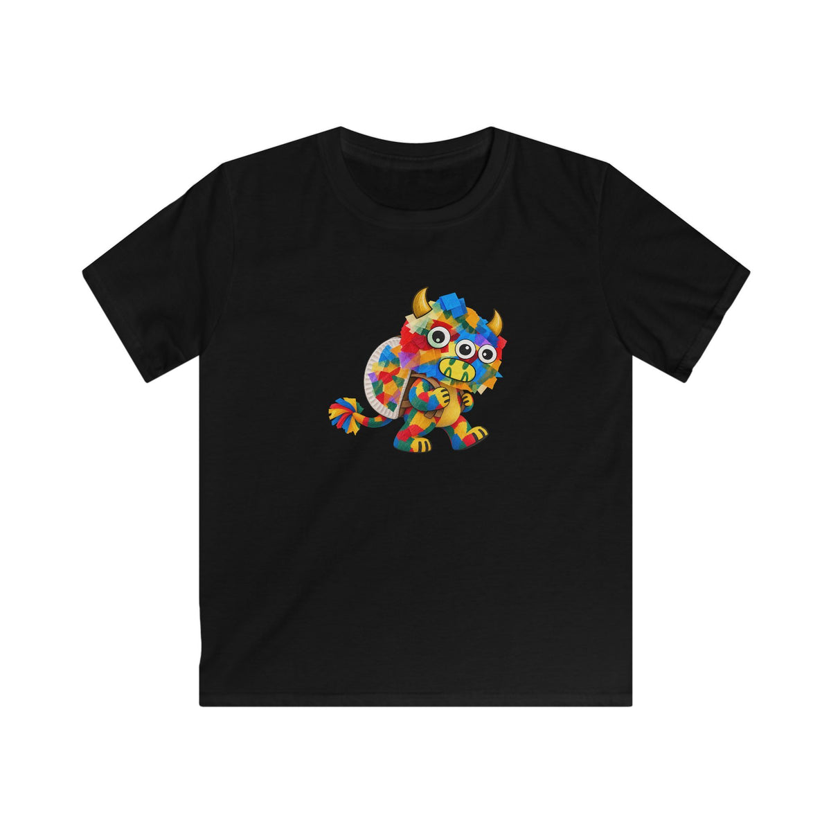 Trilo the Mosaic-Mane Lion | Kids Unisex T-Shirt