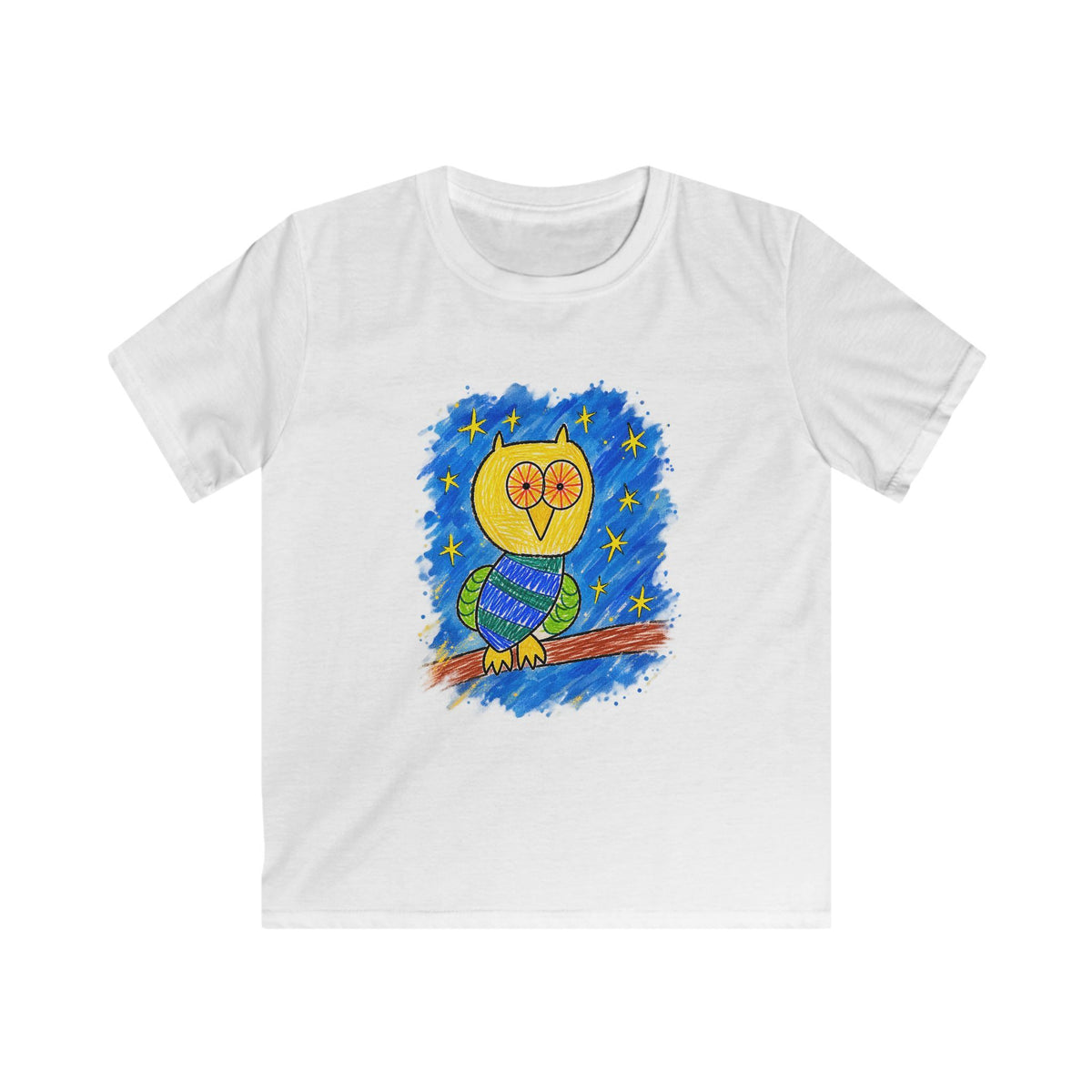 Groggy Owl | Kids Unisex T-Shirt