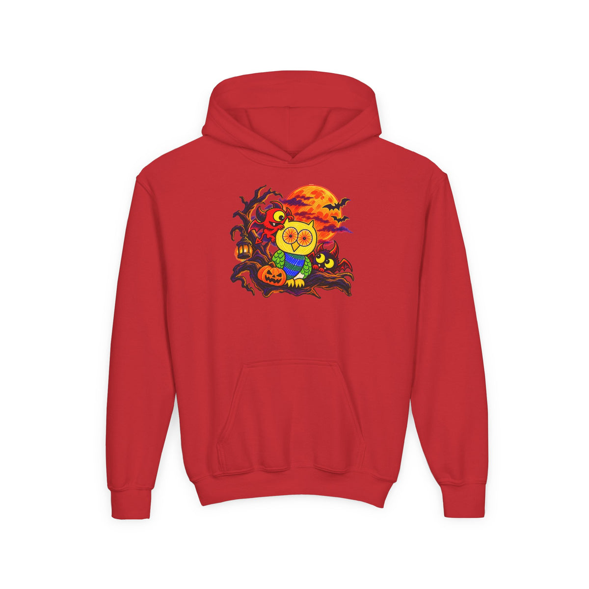 Groggy Owl - Mischief After Dark | Kids Unisex Hoodie
